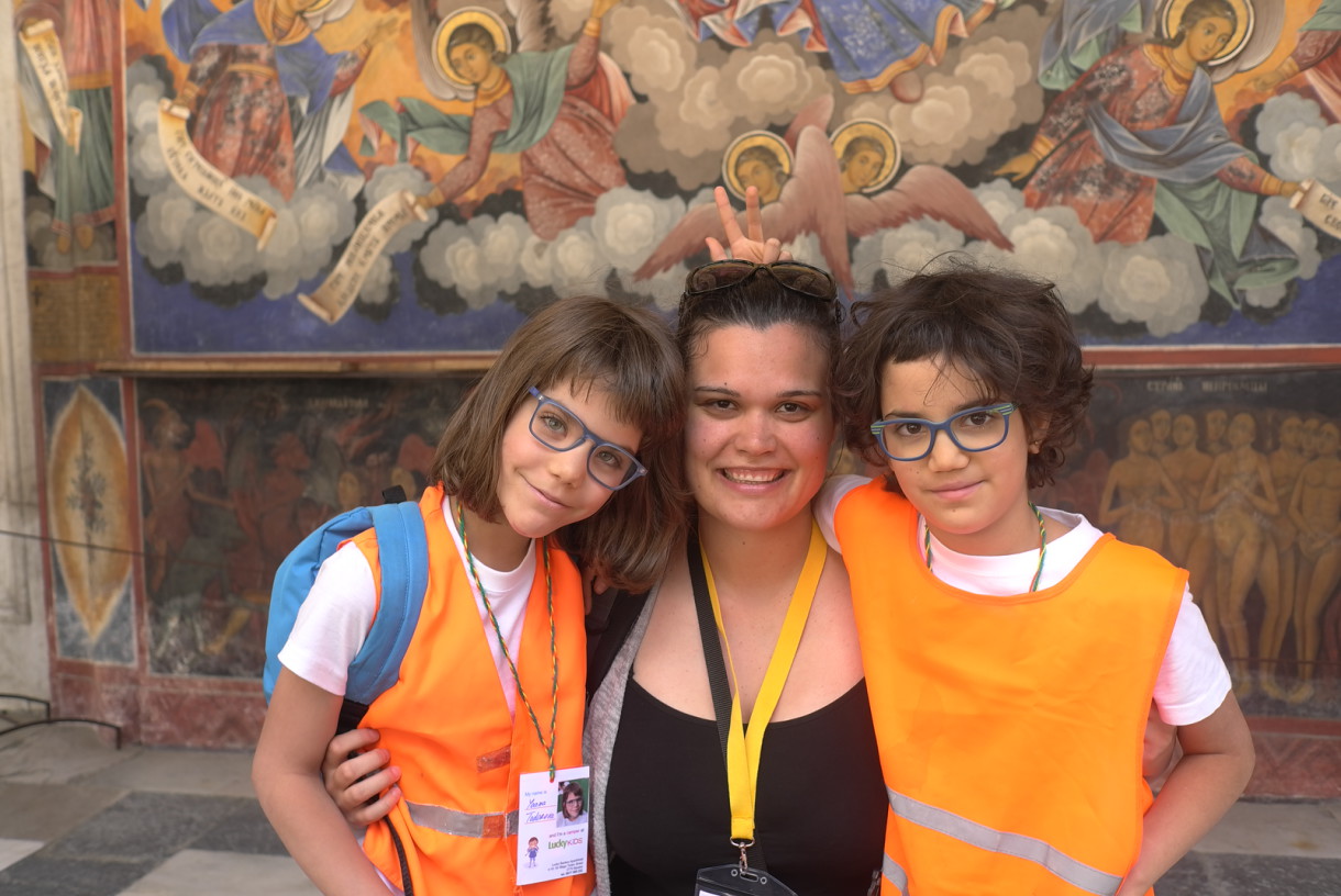 Smiles in the Rila Monastery | Lucky Bansko Kids Camp