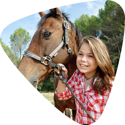girl and horse
