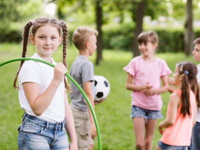 Деца практикуват спортни активности в лагера Lucky Bansko Kids Camp Adventure